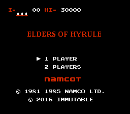 Elders of Hyrule Title Screen
